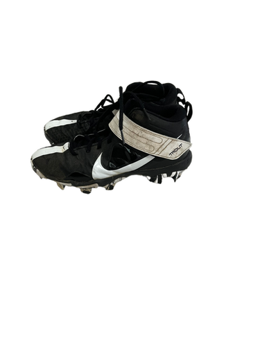 Used Nike TROUT BB/SB Cleats Black Junior 06 11692-S000138130