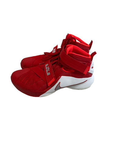 Used Nike LEBRON Basketball Shoes M Red Senior 11.5 11692-S000138134
