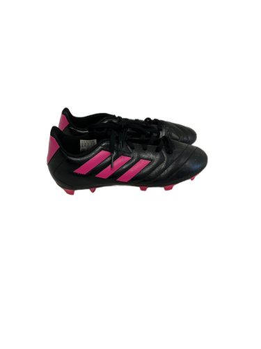 Used Adidas GOLETTO Soccer Cleats Black And Pink Senior 5 11692-S000138143