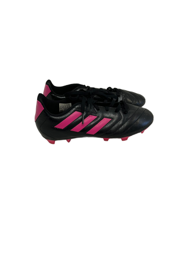 Used Adidas GOLETTO Soccer Cleats Black And Pink Senior 5 11692-S000138143