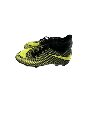 Used Nike BRAVATA Soccer Cleats Yellow Youth 13.0 11692-S000138165