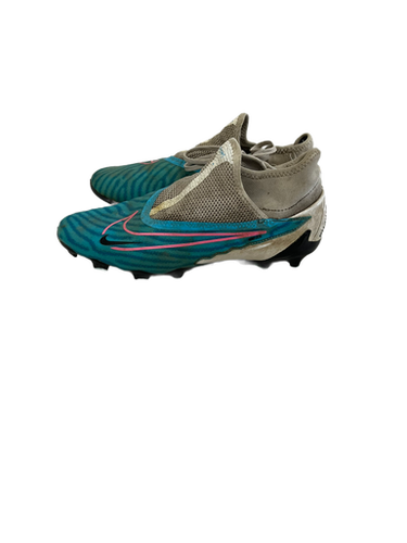 Used Nike PHANTOM GX Soccer Cleats Carolina Blue Senior 8 11692-S000138166
