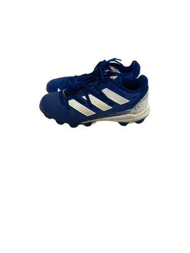 Used Adidas ADIZERO BB/SB Cleats Royal Blue Youth 13.0 11692-S000138146