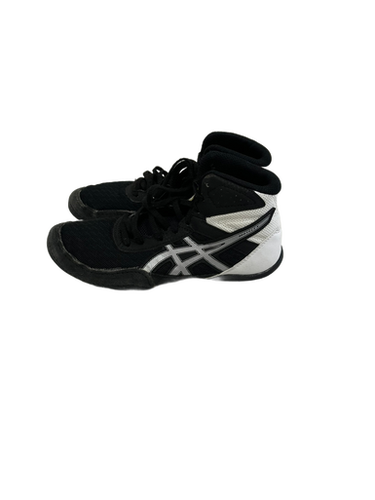 Used Asics MATFLEX Wrestling Shoes Black Junior 04 11692-S000138167