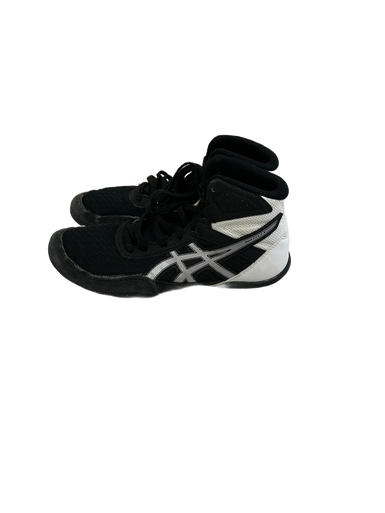 Used Asics MATFLEX Wrestling Shoes Black Junior 04 11692-S000138167