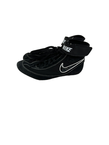 Used Nike SPEED SWEEP VII Wrestling Shoes Black Senior 8.5 11692-S000138151