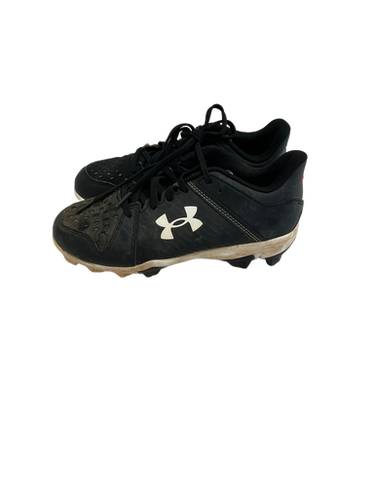 Used Under Armour LEADOFF BB/SB Cleats Black Junior 04 11692-S000138174