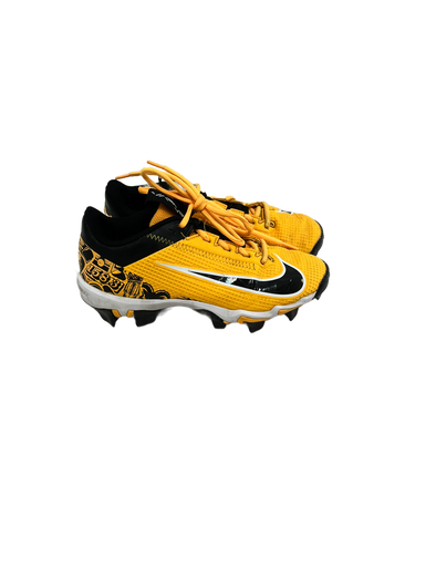 Used Nike VAPOR EDGE SHARK Jr FB Cleats Gold Junior 02 11692-S000138182