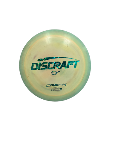 Used Discraft ESP CRANK Disc Golf Driver Yellow 174g 11692-S000138203