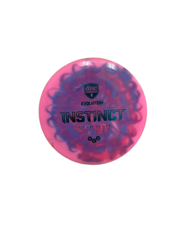 Used Discmania NEO INSTINCT Disc Golf Driver Pink 173g 11692-S000138205