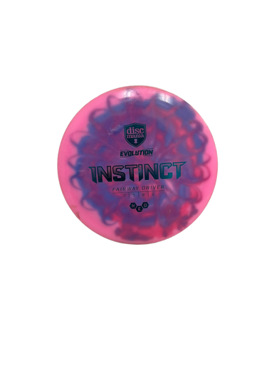 Used Discmania NEO INSTINCT Disc Golf Driver Pink 173g 11692-S000138205