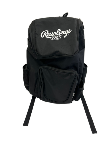 Used Rawlings BB/SB BACKPACK BB/SB Player Backpack Black 11692-S000138180