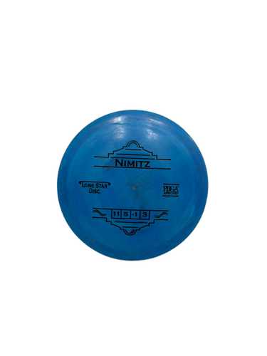 Used Lone Star Disc NIMITZ Disc Golf Driver Royal Blue 153g 11692-S000138209