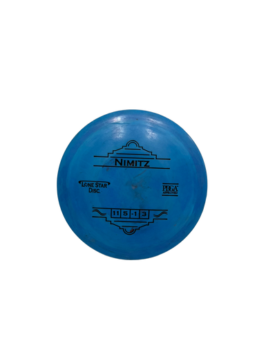Used Lone Star Disc NIMITZ Disc Golf Driver Royal Blue 153g 11692-S000138209