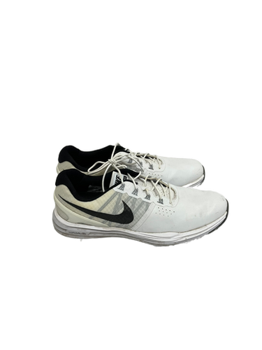 Used Nike LUNAR CONTROL 3 Mens Golf Shoes White Senior 11 11692-S000138238