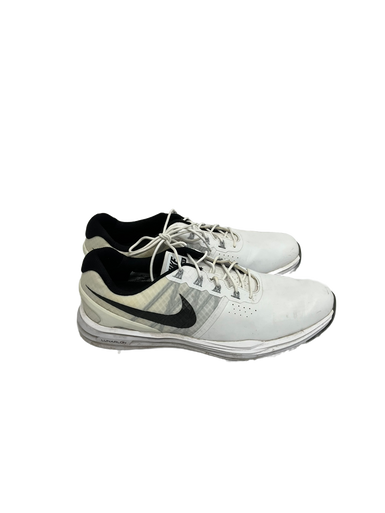 Used Nike LUNAR CONTROL 3 Mens Golf Shoes White Senior 11 11692-S000138238