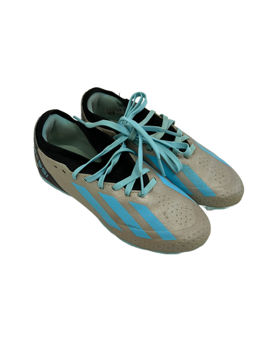 Used Adidas MESSI Soccer Cleats Grey Junior 02 11692-S000138249