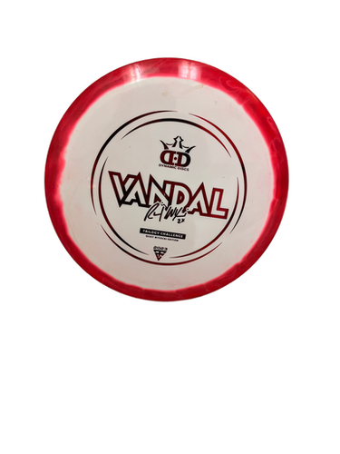 Used Dynamic Discs VANDAL Disc Golf Driver White 174g 11692-S000138267