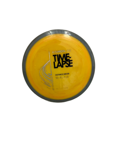 Used Axiom NEUTRO TIME LAPSE Disc Golf Driver Yellow 172g 11692-S000138261