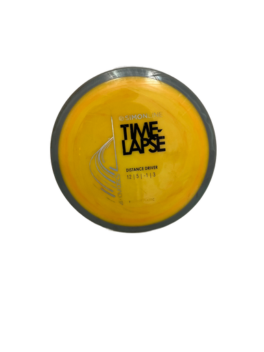 Used Axiom NEUTRO TIME LAPSE Disc Golf Driver Yellow 172g 11692-S000138261