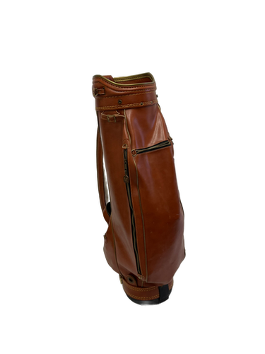 Used Miller 6 WAY CART BAG Mens Cart Bag Brown 11692-S000138273