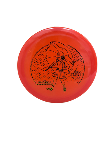 Used Westside VIP CHAMELEON LONGBOWMAN Disc Golf Driver Red 174g 11692-S000138292