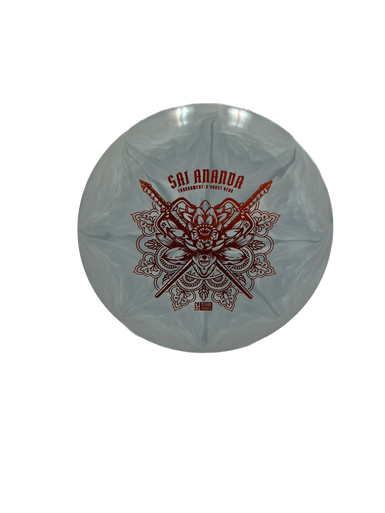 Used Westside TOURN X BURST TS BEAR Disc Golf Driver Grey 173g 11692-S000138290