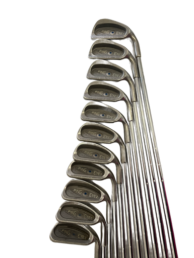 Used Ping Eye 2 Mens RH 2I-SW Iron Set 11692-S000136553