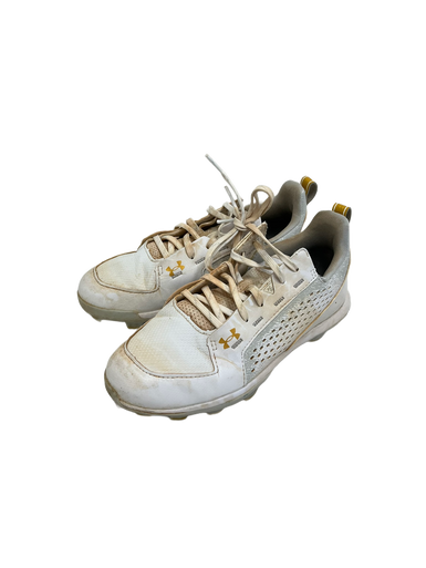 Used Under Armour Harper Junior 5.5 BB/SB Cleats White  11692-S000136722