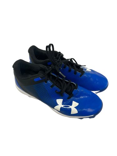 Used Under Armour LEADOFF BB/SB Cleats Royal Blue Junior 05.5 11692-S000137963
