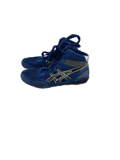 Used Asics MATFLEX Wrestling Shoes Royal Blue Junior 02 11692-S000138020