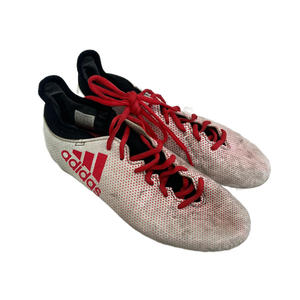 Used Adidas TECHFIT Soccer Cleats White Senior 5.5 11692-S000137971