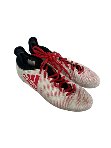 Used Adidas TECHFIT Soccer Cleats White Senior 5.5 11692-S000137971