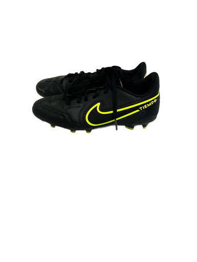 Used Nike TIEMPO Soccer Cleats Black Junior 05 11692-S000138015