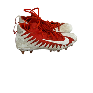 Used Nike ALPHA MENACE PRO Adult FB Cleats Orange Senior 10 11692-S000138027