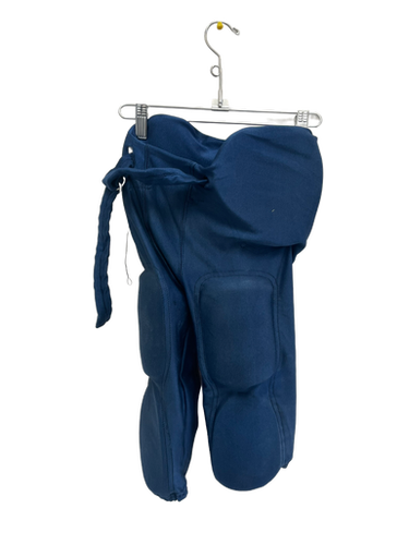 Used Riddell Youth FB Integrated Pants Royal Blue MD 11692-S000138033