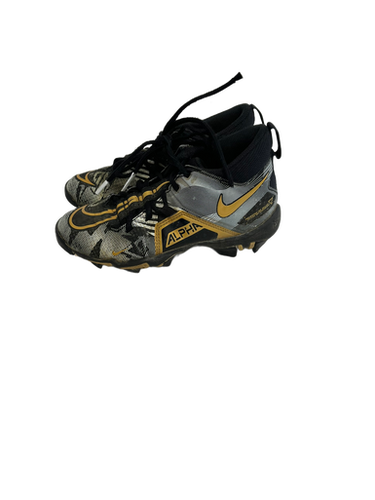 Used Nike ALPHA MENACE SHARK Jr FB Cleats Black Junior 01 11692-S000138053