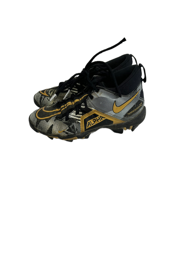 Used Nike ALPHA MENACE SHARK Jr FB Cleats Black Junior 01 11692-S000138053