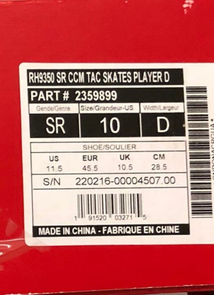 CCM Inline Skate 9350 Senior Roller Hockey Inliner 11