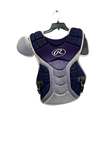 Used Rawlings VELO ADULT Catchers Chest Protector Purple Adult 11692-S000138064