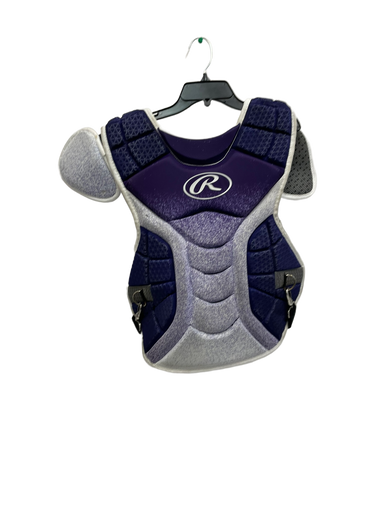 Used Rawlings VELO ADULT Catchers Chest Protector Purple Adult 11692-S000138064