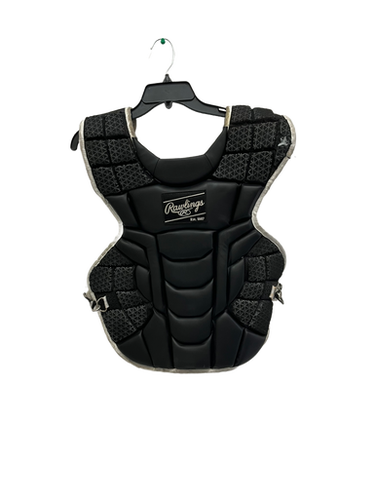 Used Rawlings MACH NOCSAE Catchers Chest Protector Black Adult 11692-S000138068