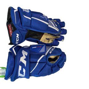 Used CCM Senior Gloves Royal Blue 14" 11472-S000142023