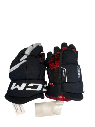 Used CCM Junior Gloves Black 11" 11472-S000142007