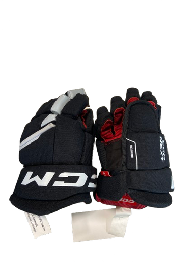 Used CCM Junior Gloves Black 11" 11472-S000142007