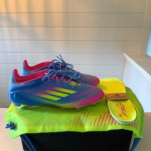 Blue Unisex Size M 8.5 (W 9.5) Adidas F50 Elite FG Cleats (New)