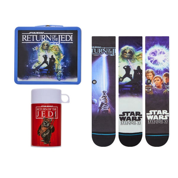 Stance Return of the Jedi Exclusive Lunch Box / Thermos with 3 Pair of Socks Set