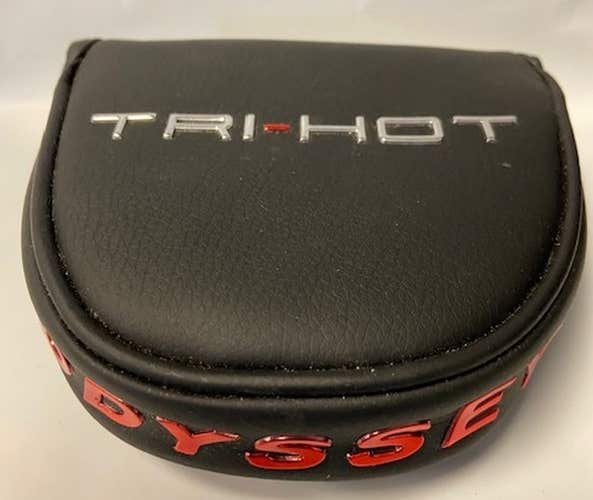 Odyssey Tri-Hot Putter Headcover (Black/Red, Mallet) Golf