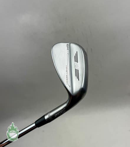 Used Titleist Vokey SM9 F Grind Tour Chrome Wedge 50*-08 Wedge Flex Steel Golf