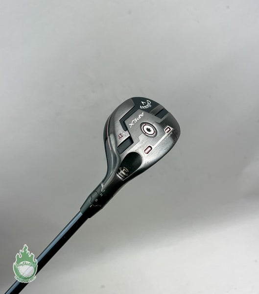 Right Handed Callaway APEX '21 6 Hybrid 27* Recoil Senior Flex Graphite Golf